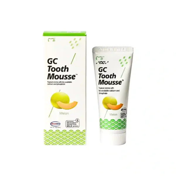 GC Tooth Mousse, Strawberry, Chocolate, Mint, Vanila, Melon, Tuti-Fruti, Milk Shake Topical Creme With Bio-Available Calcium And Phosphate