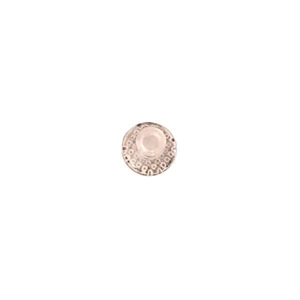 Jaypee Lingual Button, Pack of 10, Metal and Ceramic