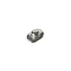 Jaypee Lingual Button, Pack Of 10, Metal And Ceramic