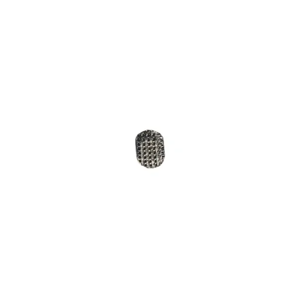 Jaypee Lingual Button, Pack of 10, Metal and Ceramic