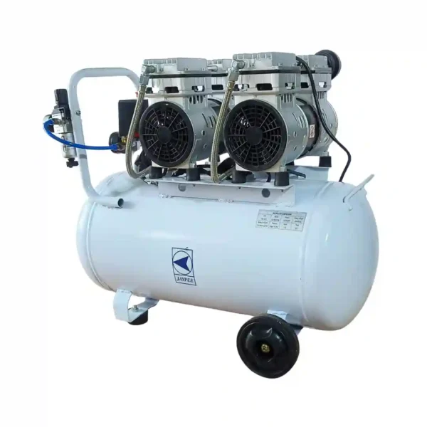 Jaypee Dental Air Compressor, 50 Liter Tank, 2 Hp Motor, Oil Free, For Dental Clinics, Dental Labs