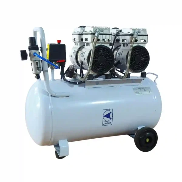 Jaypee Dental Air Compressor, 50 Liter Tank, 2 HP Motor, Oil Free, For Dental Clinics, Dental Labs