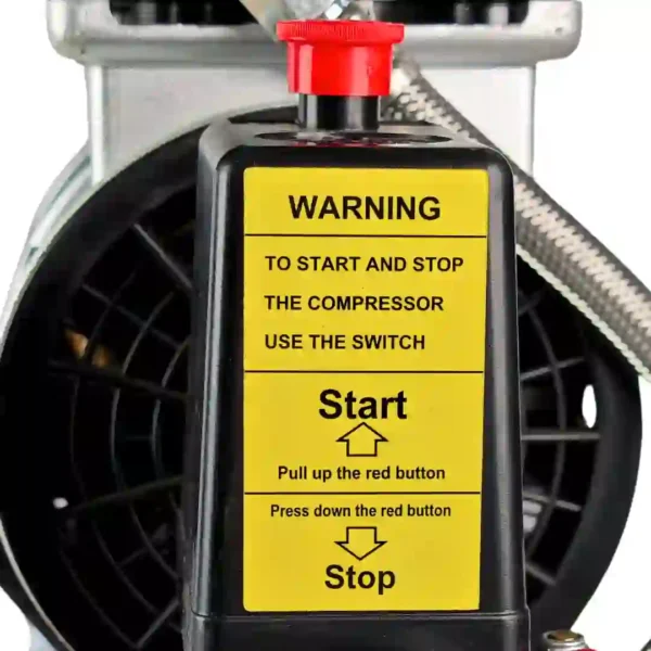 Dental Air Compressor, Oil Free, 0.75 Hp Motor, 8 Liter Tank, 8 Kg/Cm Max Pressure (8 Bar), For Dental Clinics, Dental Labs