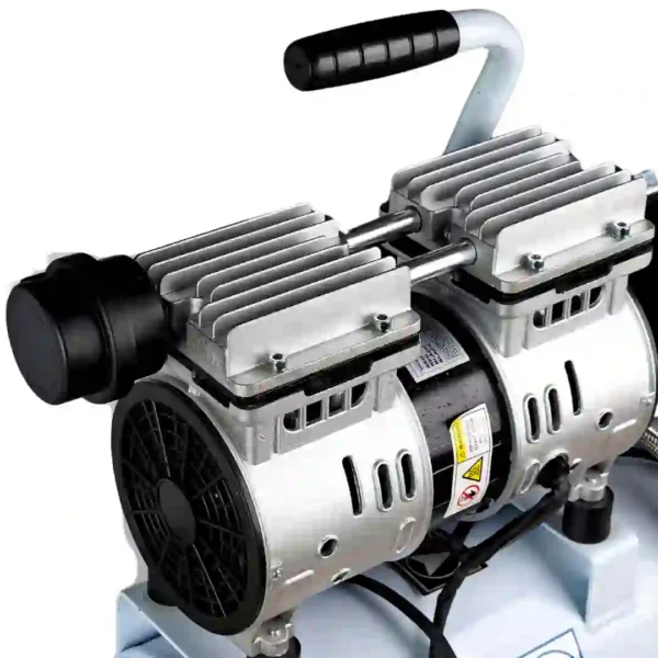 Dental Air Compressor, Oil Free, 0.75 Hp Motor, 8 Liter Tank, 8 Kg/Cm Max Pressure (8 Bar), For Dental Clinics, Dental Labs