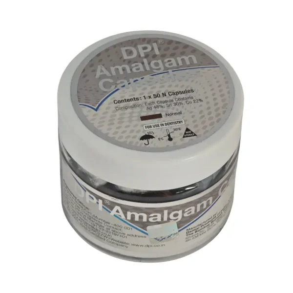 DPI Amalgam Capsules, Dental Silver Alloy Filling Material, Normal, 1 Spill, 2 Spill, 3 Spill, for Restorations