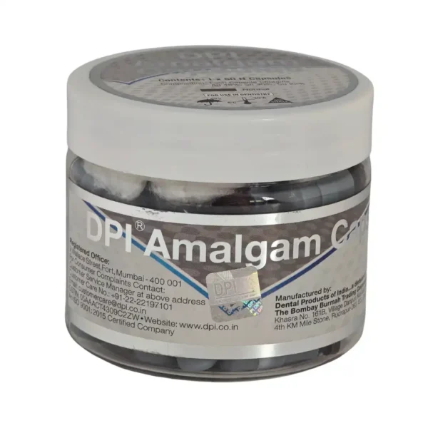 DPI Amalgam Capsules, Dental Silver Alloy Filling Material, Normal, 1 Spill, 2 Spill, 3 Spill, for Restorations