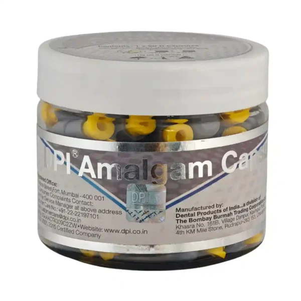 DPI Amalgam Capsules, Dental Silver Alloy Filling Material, Normal, 1 Spill, 2 Spill, 3 Spill, for Restorations