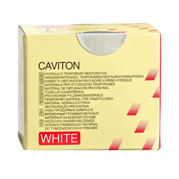 GC CAVITON, HYDRAULIC TEMPORARY RESTORATIVE 30g, White