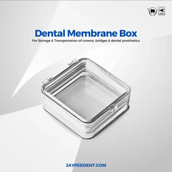 Jaypee Dent Membrane Box, Dental Laboratory Transparent Box, Crown And Bridge Storage