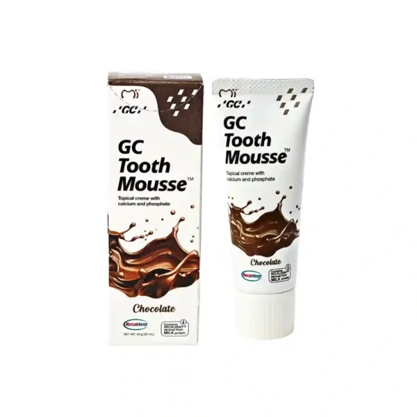 GC Tooth Mousse, Strawberry, Chocolate, Mint, Vanila, Melon, Tuti-Fruti, Milk Shake Topical Creme With Bio-Available Calcium And Phosphate