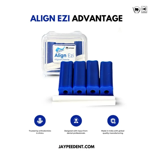 Jaypee Dent Align Ezi, Aligner Chewie Graphic 4, Advantages
