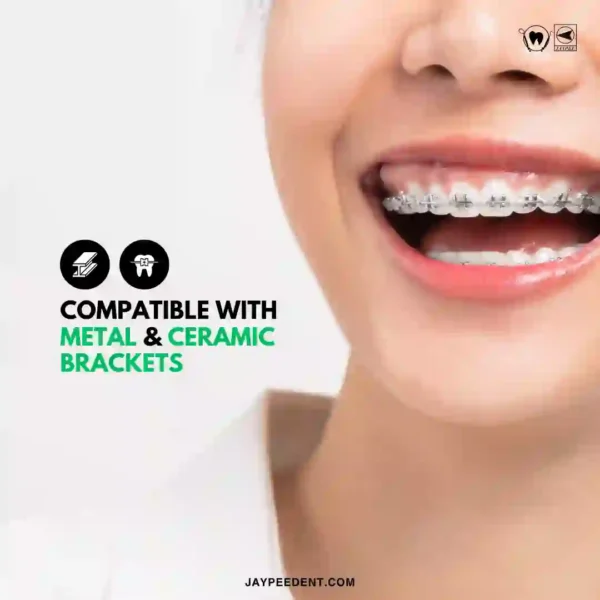 Jaypee Ezi Ortho Bond R Kit Is Compatible With Metal And Ceramic Brackets