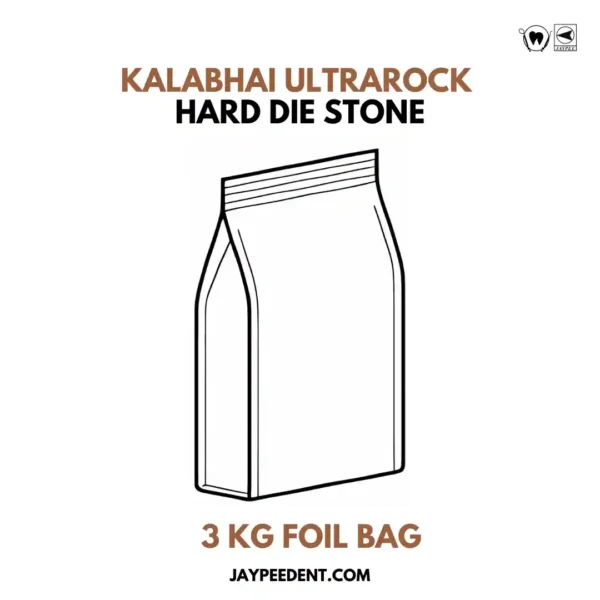 Kalabhai Ultrarock Die Stone Class Iv, For C&Amp;B Master Model, Inlays And Onlays, 3 Kg