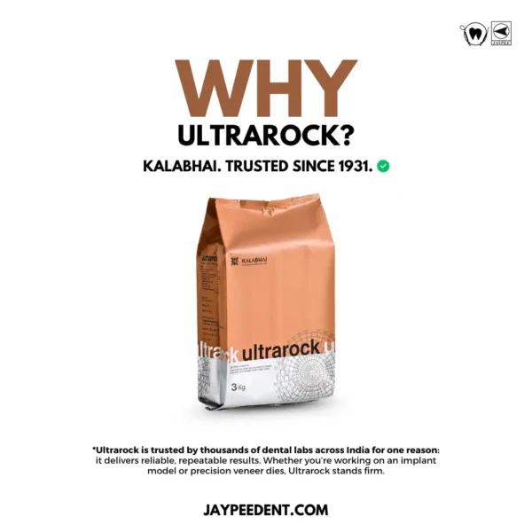 Why Kalabhai Ultrarock Die Stone Class Iv, For C&Amp;B Master Model, Inlays And Onlays, 3 Kg?