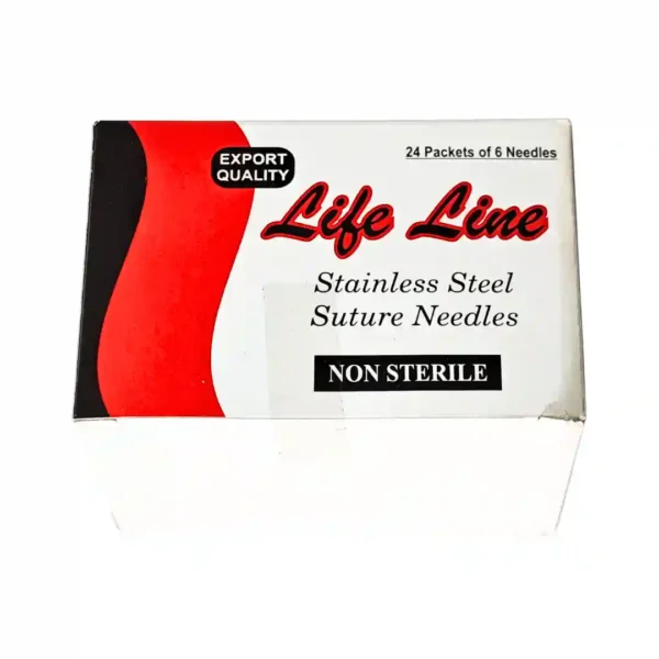 Life Line Stainless Steel Suture Needles, Non Sterile