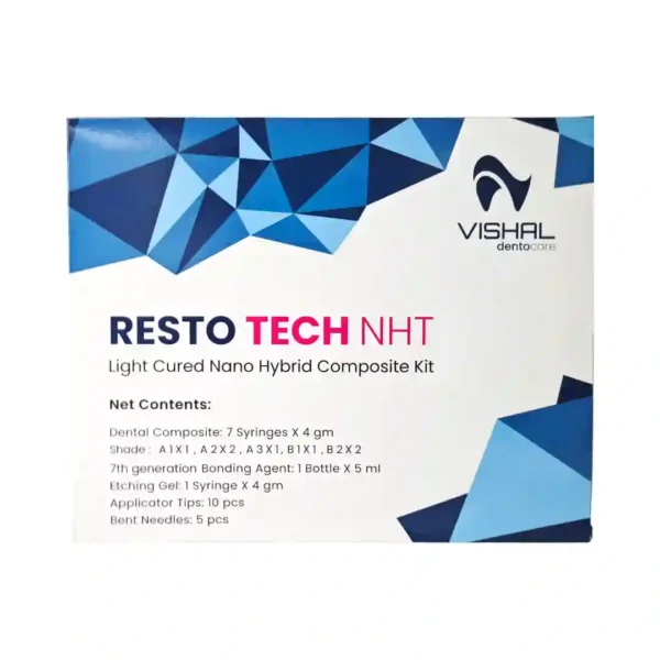 Vishal Dentocare Resto Tech Nht, Light Cured Nano Hybrid Composite Kit