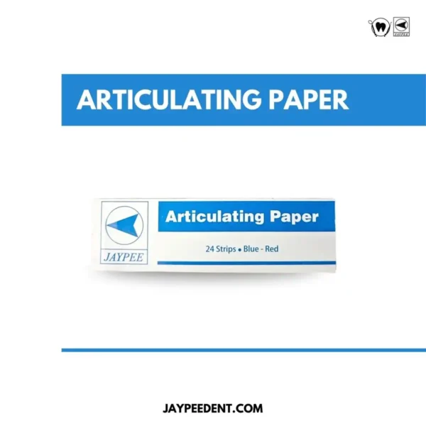 Jaypee Articulating Paper, 24 Strips, Blue And Red Colors