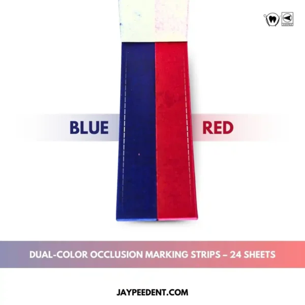 Jaypee Articulating Paper, 24 Strips, Blue And Red Colors
