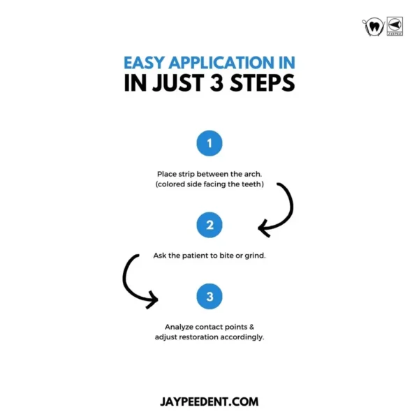 Jaypee Articulating Paper, 24 Strips, Blue And Red Colors