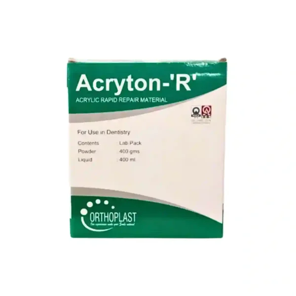 NID Orthoplast Acryton R Cold Cure Universal Pack, Clear Shade