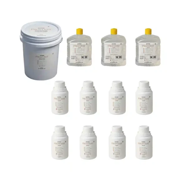 Jaypee Phosvest Phosphate Bonded Dental Investment Powder, For Dental Casting, 18Kg Powder And 5L Liquid