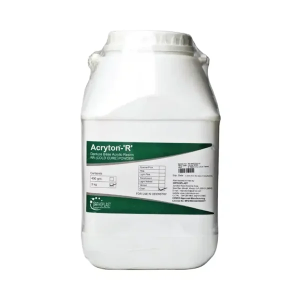 NID Orthoplast Acryton R Cold Cure Universal Pack, Clear Shade