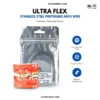 Ultra Flex Stainless Steel Preformed Arch Wire Rectangle Upper And Lower, Pack Of 10