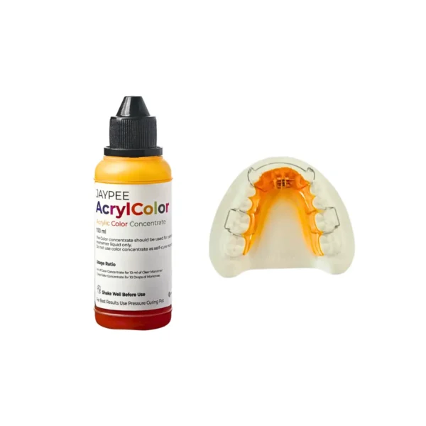 Jaypee AcrylColor - Acrylic Color Concentrate 100ml, Dark Orange