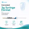 Jaypee Dent Calseal Calcium Hydroxide With Barium Sulphate Paste, Endodontic Root Canal Dressing Material, 1 X 3G Syringe