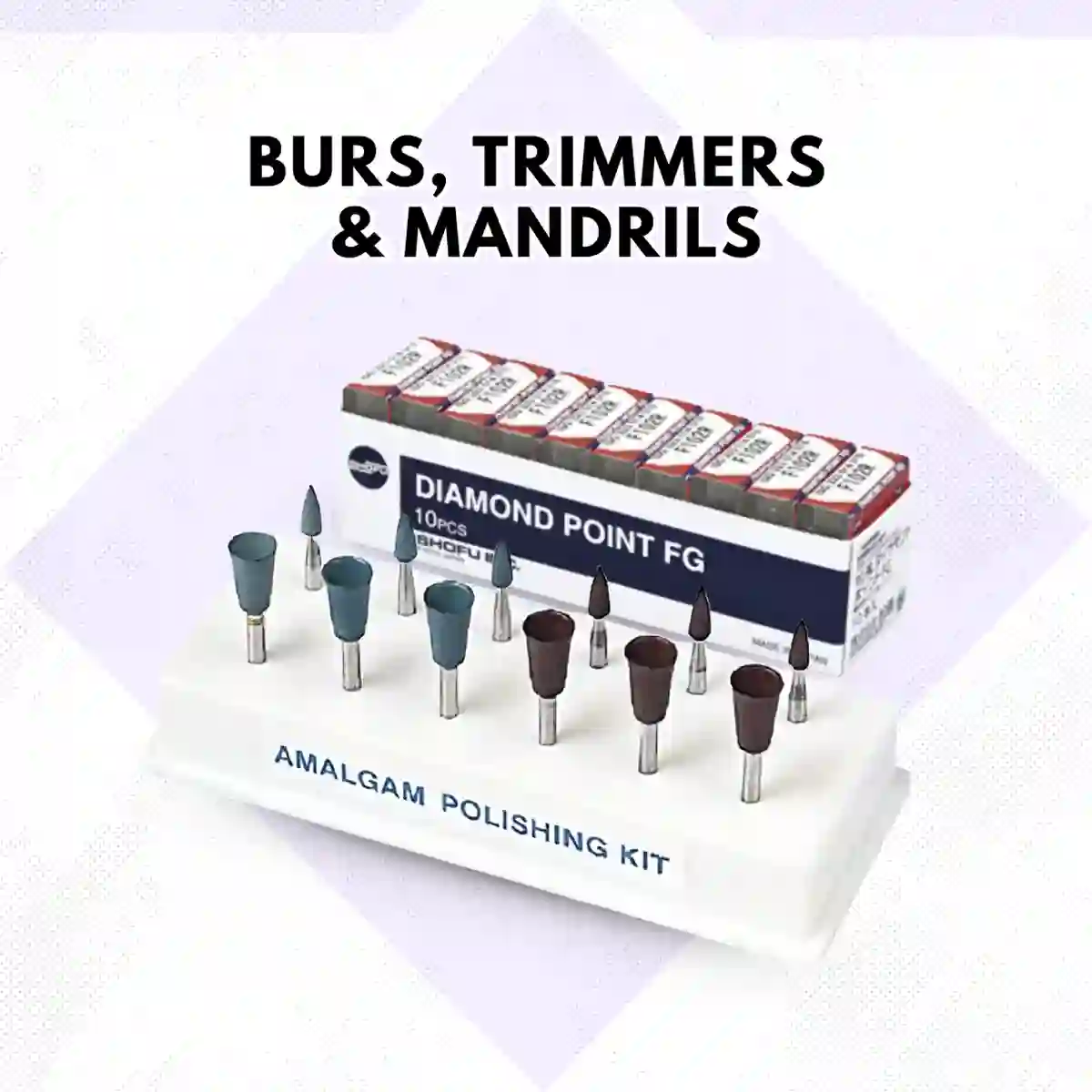 Burs, Trimmers &Amp; Mandrils