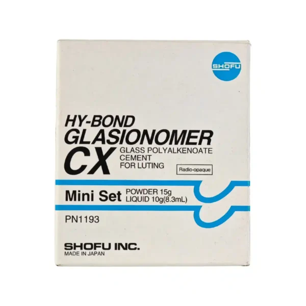 Shofu Hy Bond, Glasionomer CX, Glass Ionomer Cement, Type 1, For Luting