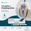 Jaypee Dent Canal Eaze 17% Edta With Lubricating Base, Endodontic Root Canal Chelating &Amp; Lubricating Gel, 3G Syringe