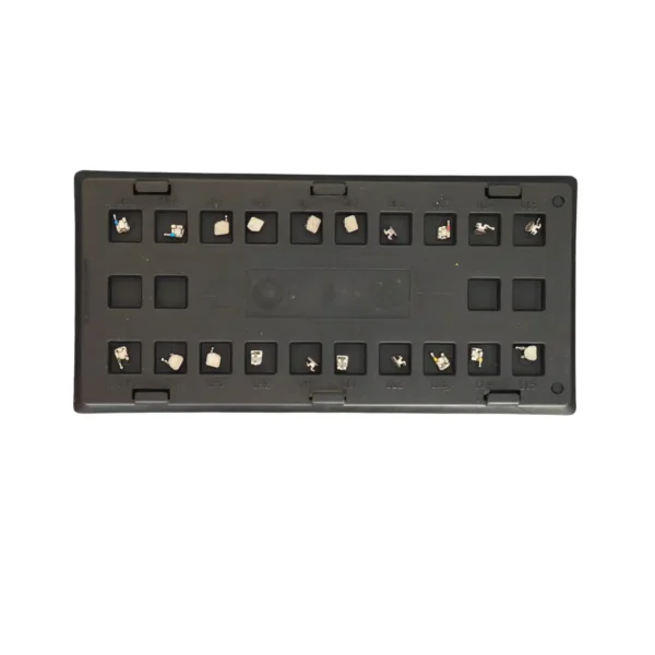 Jaypee Glitter Brackets MBT 0.022inch Slot