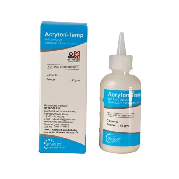 NID Orthoplast Acryton Temp Self Cure Acrylic Temporary Crown Material