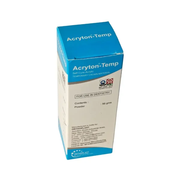 NID Orthoplast Acryton Temp Self Cure Acrylic Temporary Crown Material