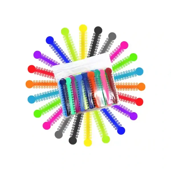 Jaypee Ligature Ties Lig Rings, Soft, 1040 Rings