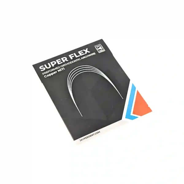 Jaypee Super Flex Preformed Orthodontic Archwire Copper NiTi, Round and Rectangle, Pack of 1