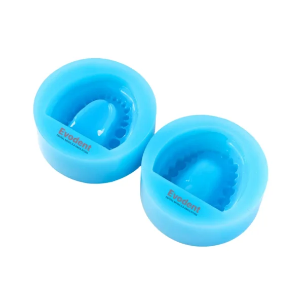 Evodent Dentulous Mold, Sillicone Dental Cast Mold - Upper and Lower Jaw