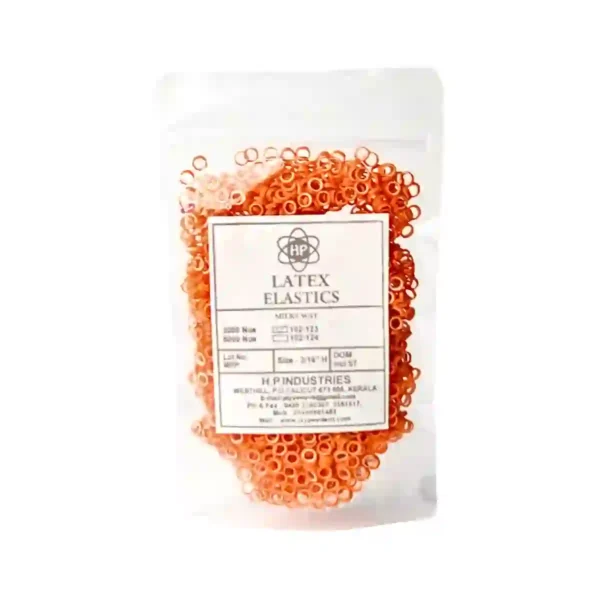 Rainbow Latex Elastics Orange - Flavour - Orange Force 127.57G 3/16&Quot; 4.7Mm 4.5 Oz