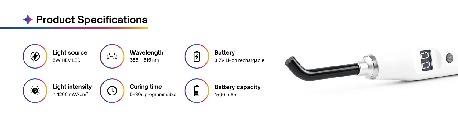Ashlight HEV 5S Product Specifications