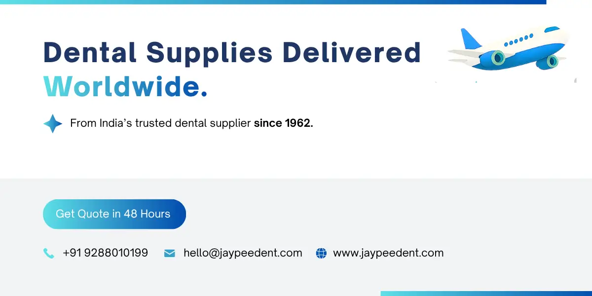 Jaypee Dent Delivers Dental Products World Wide