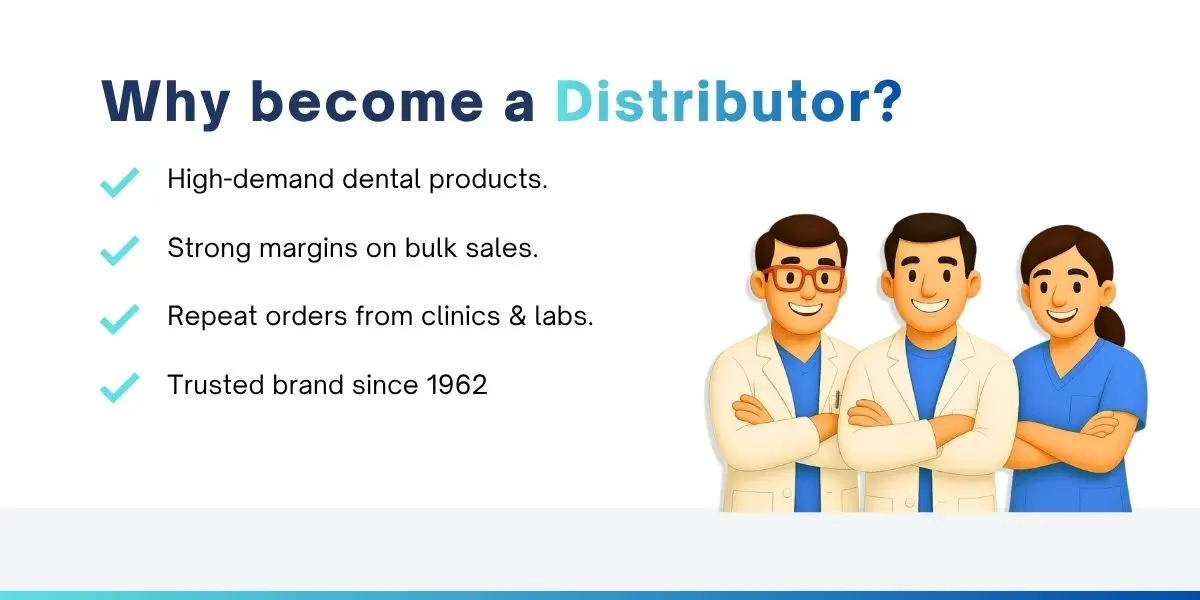 Why become a Distributor Website Banner