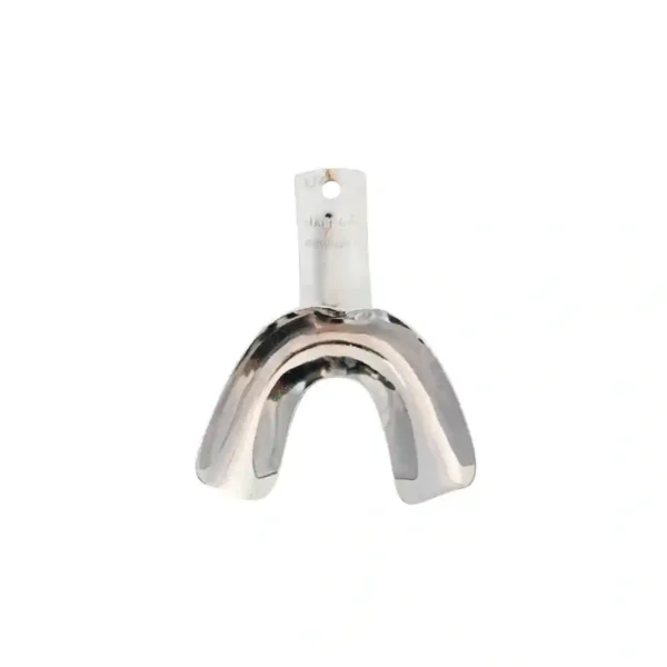 Edentulous Non Preforated Metal Impression Tray, Lower #4