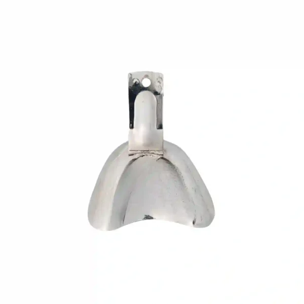 Edentulous Non Preforated Metal Impression Tray