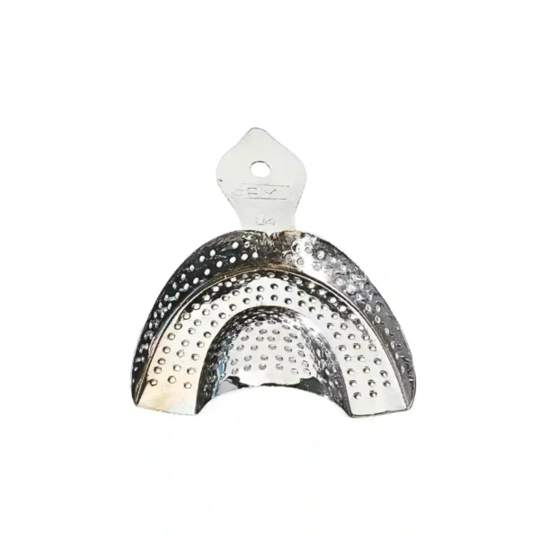 Dentulous Perforated Metal Impression Tray, Upper #4