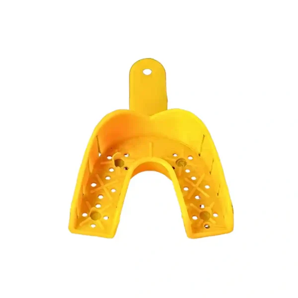 Dental Impression Tray Pack Of 12, Yellow Color