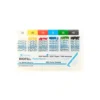 Jaypee Biofill Absorbent Paper Points, 0.02 Taper, Mm Marked, Iso Color Coded