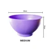 Mixing Bowl For Dental Use, Yellow, Green, Purple, Blue