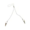Ecodent Autoclavable Dental Bib Clip Adjustable, Metal 3 Ecodent Autoclavable Dental Bib Clip Adjustable, Metal