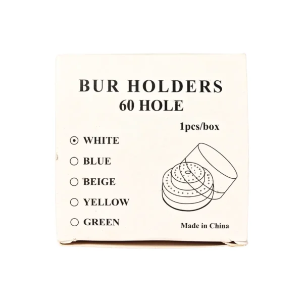 Ecodent Bur Holder Round, 60 Holes
